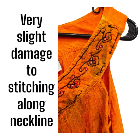 Free-form Colorful Indian Boho Top - Picture 6 of 7